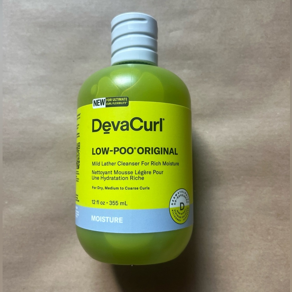 DevaCurl Low Poo Original Mild Lather Cleanser 12 oz